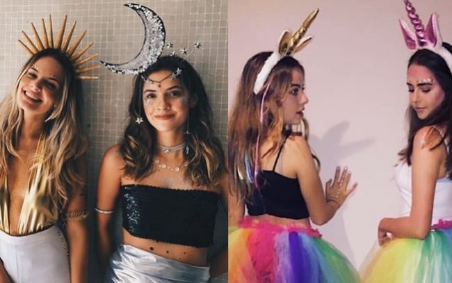 Duas ideias de fantasias de carnaval femininas para amigas