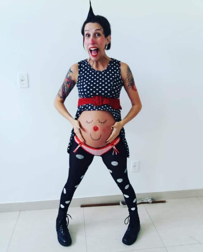 roupa de carnaval para gravida