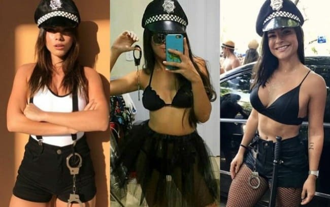 Fantasias de carnaval femininas de policial