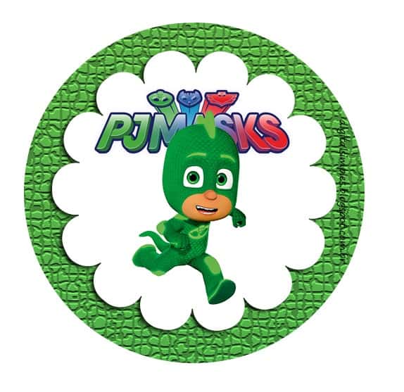 Kit festa PJ Masks adesivo verde