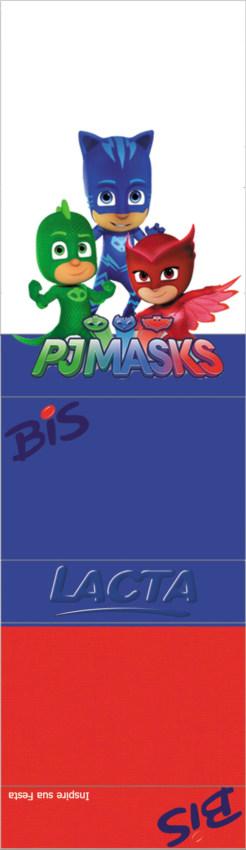 Kit festa PJ Masks para BIS