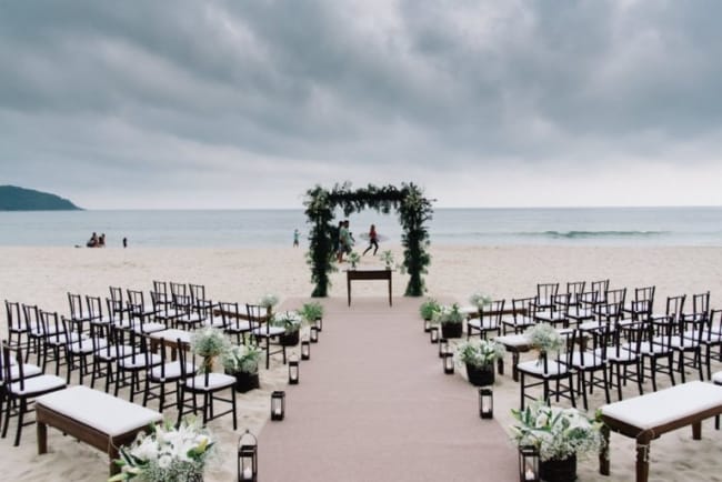 destination wedding em praia do Brasil Maresias