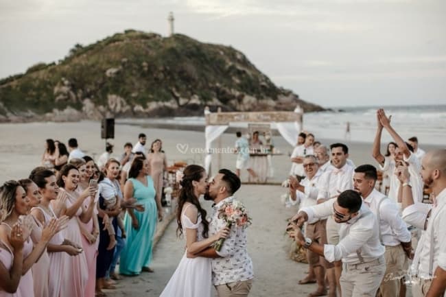casamento na praia em Ilha do Mel