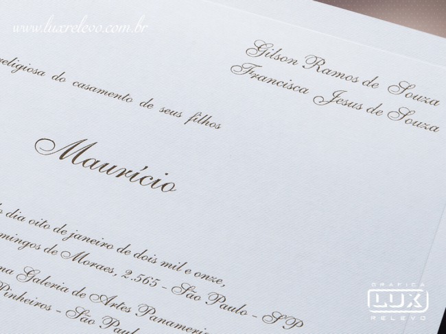 Convite de casamento em papel markatto finezza5