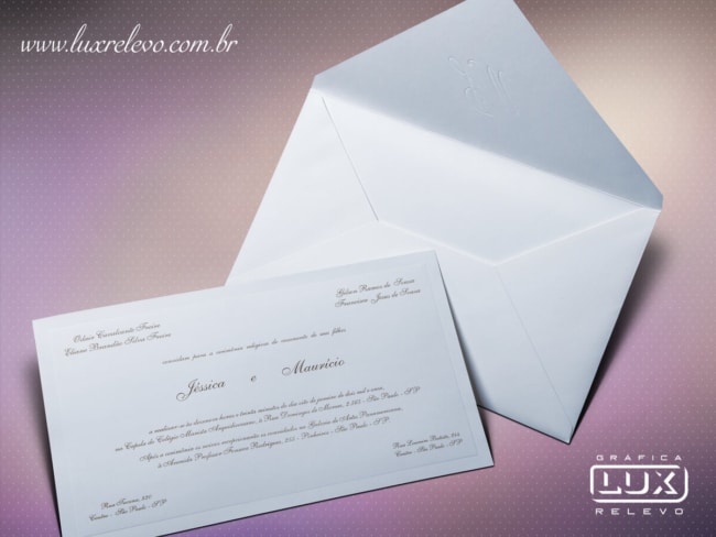 Convite de casamento em papel markatto finezza6