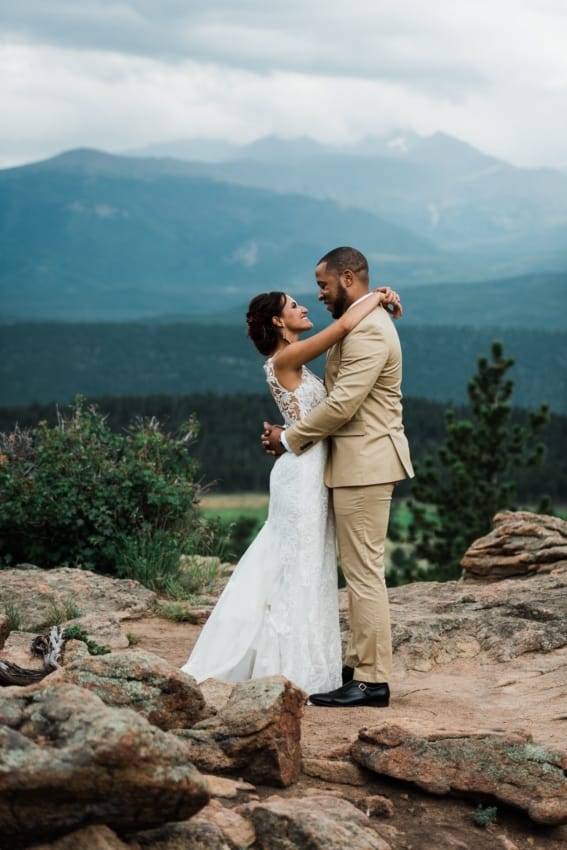 Elopement wedding em montanhas