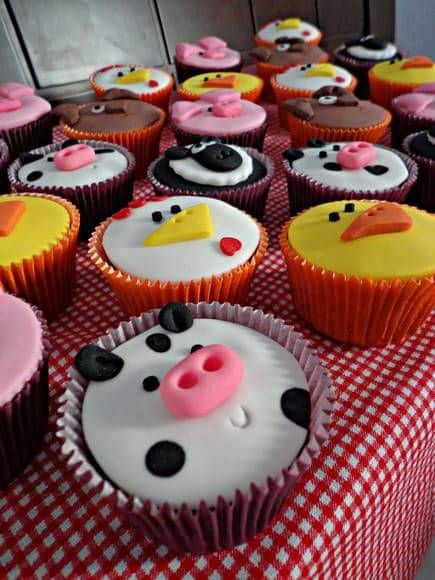 Dicas de cupcake fazendinha para aniversário