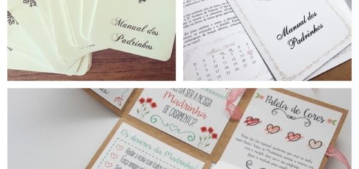 como fazer o Manual dos padrinhos 1