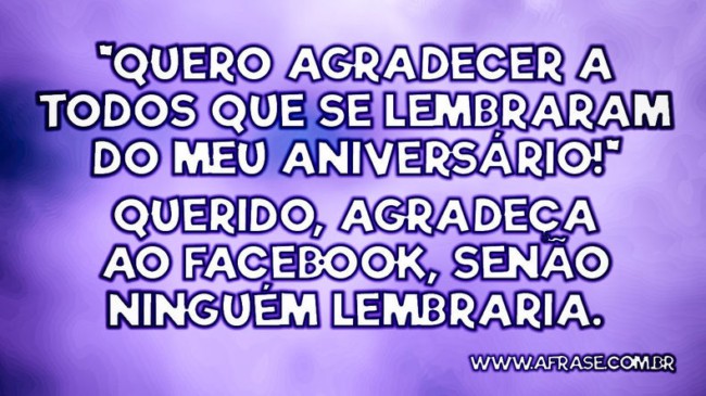 dicas engraçadas de mensagens de agradecimento de aniversário
