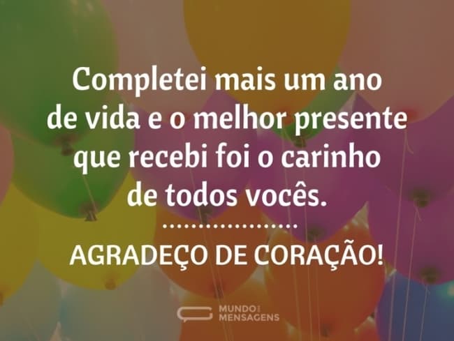 mensagens simples de aniversario
