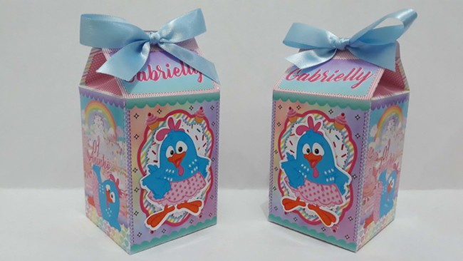 modelos de caixa milk galinha pintadinha