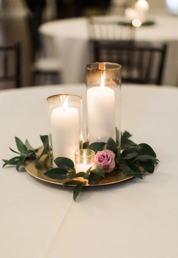 dicas de elementos para decoração minimalista em casamento