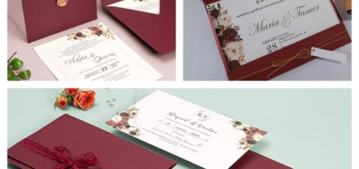 ideias de Convite de casamento marsala