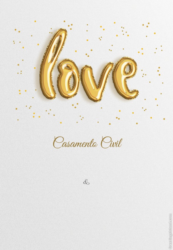 convite simples de casamento civil para imprimir