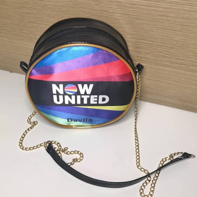 bolsa para lembrancinha de festa Now United