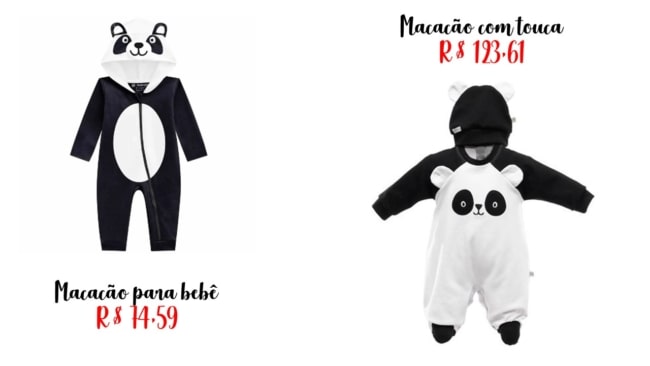 onde comprar fantasia de panda