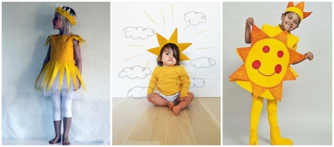 ideias de fantasias infantis de sol
