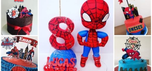 topo de bolo homem aranha