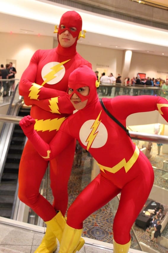 fantasia casal The Flash