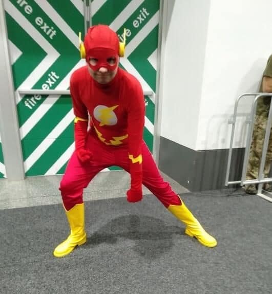 fantasia masculina de The Flash