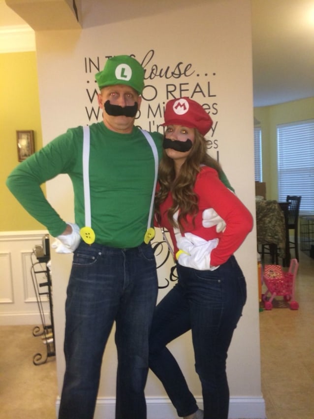 Fantasia Mario e Luigi divertida