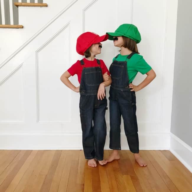 Fantasia Mario e Luigi feminina