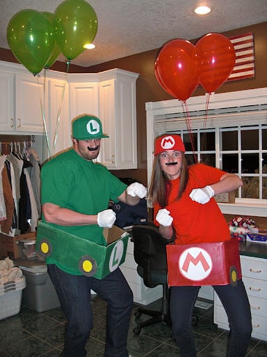 Fantasia Mario e Luigi kart