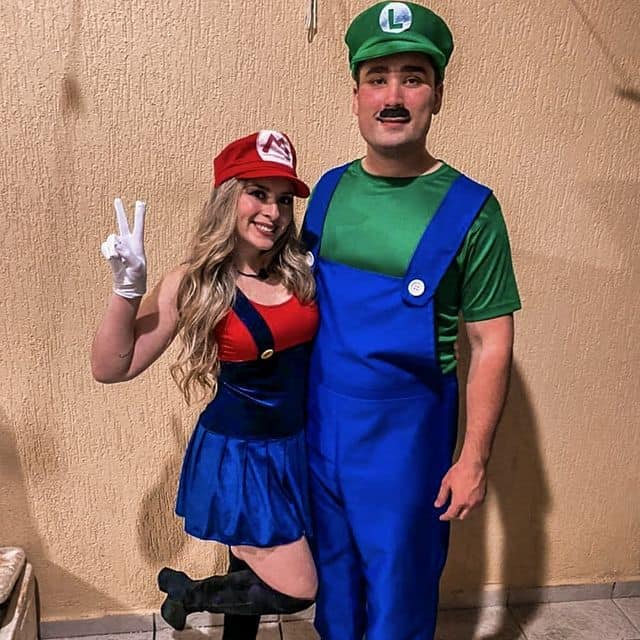 ideias de Fantasia Mario e Luigi